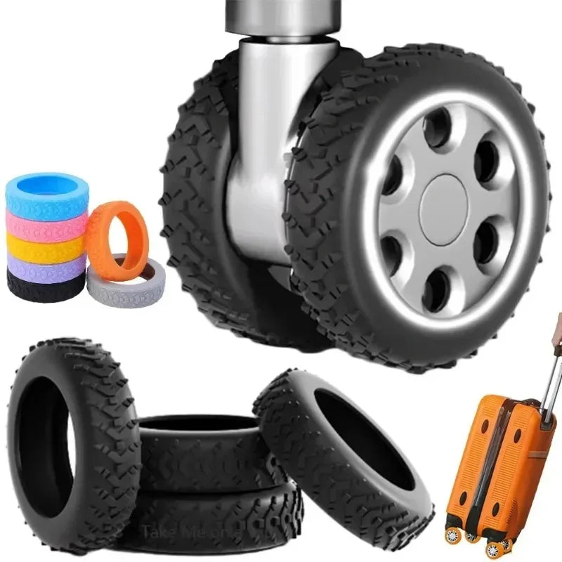 Suitcase Wheel Covers β Travel in Silence