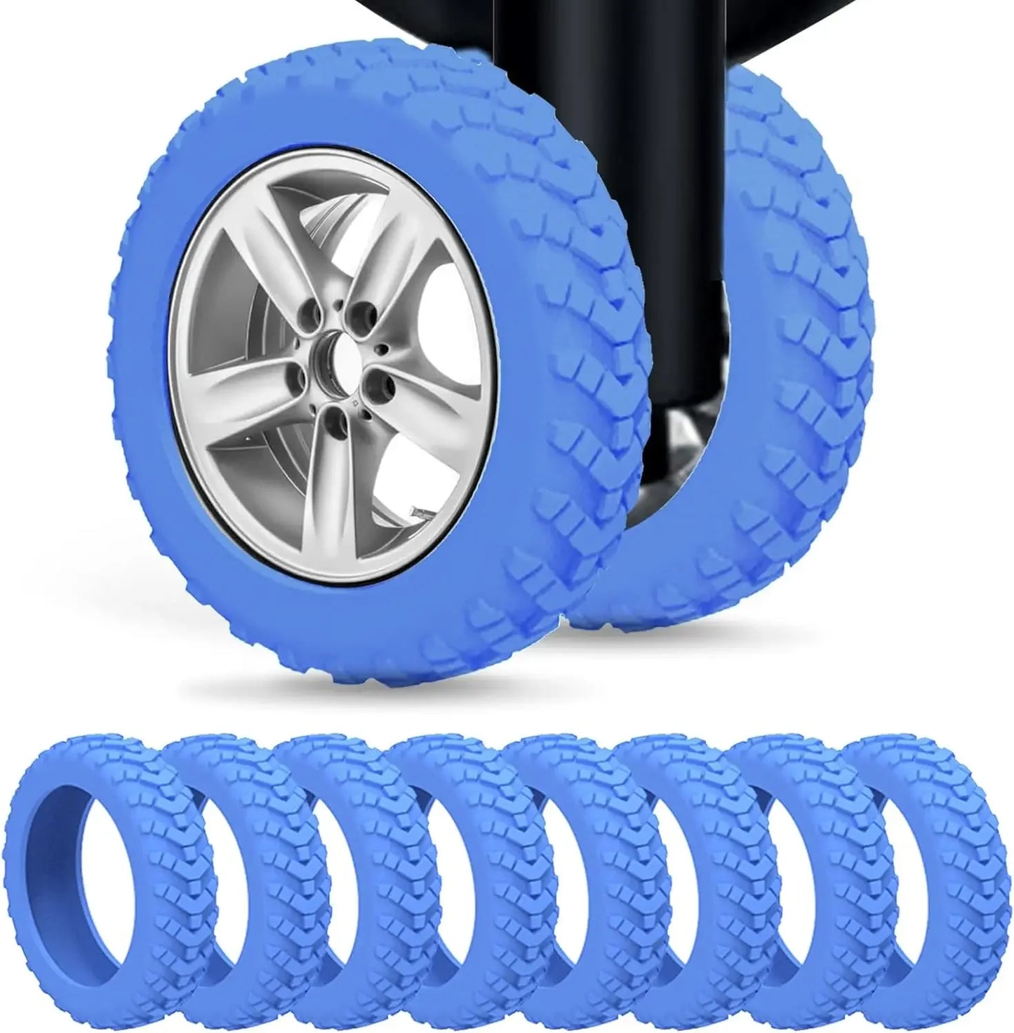 Suitcase Wheel Covers – Travel in Silence