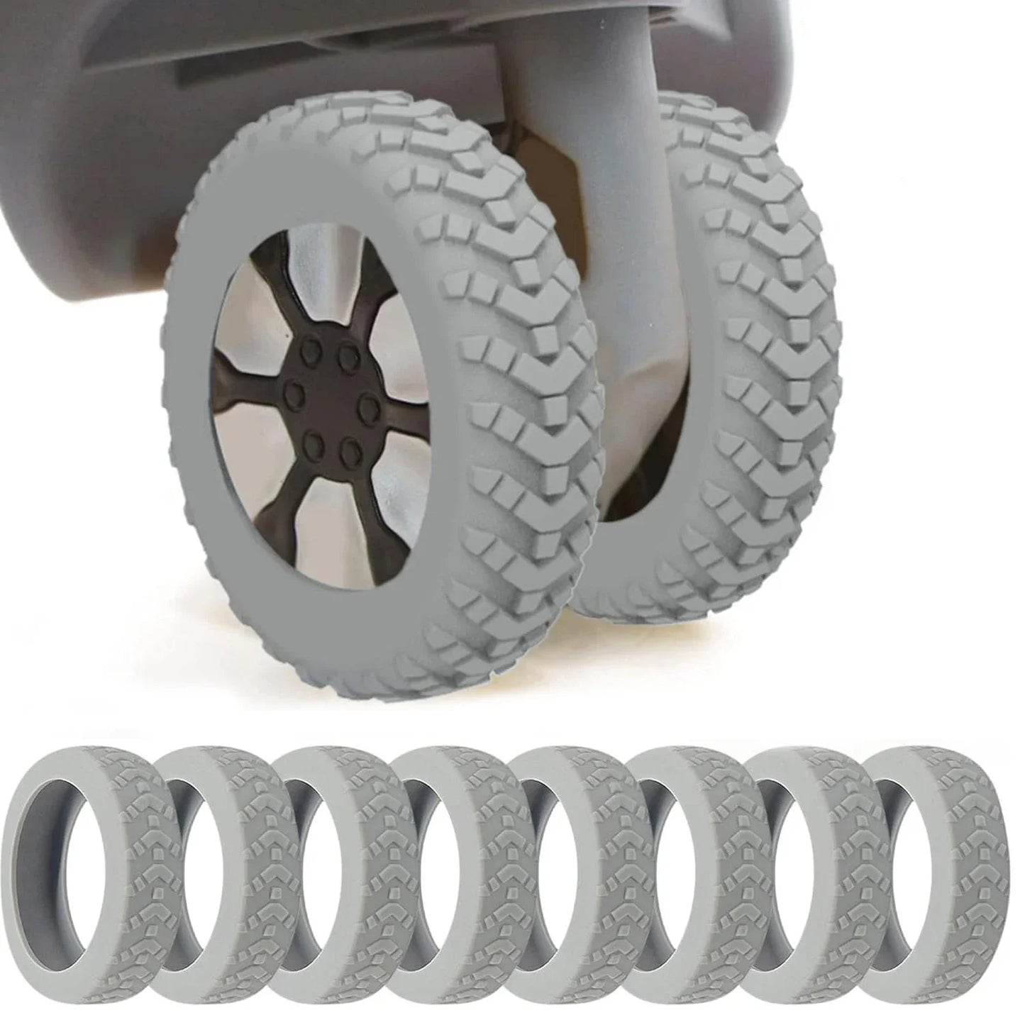Suitcase Wheel Covers – Travel in Silence