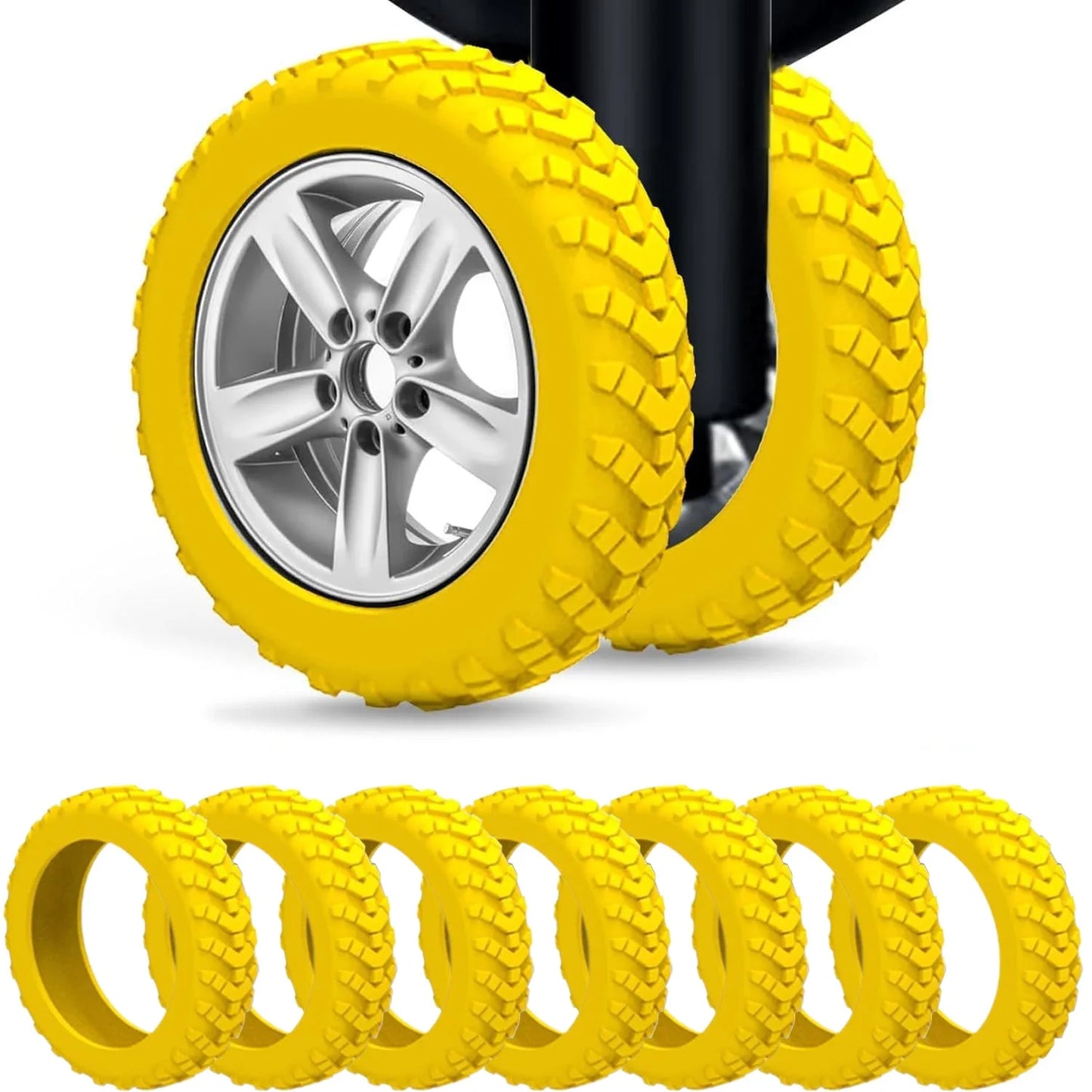 Suitcase Wheel Covers – Travel in Silence